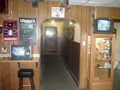 Hallway to patio